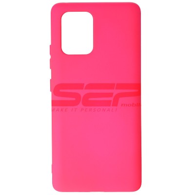 Toc silicon High Copy Samsung Galaxy S10 Lite Fuchsia foto