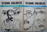 Versuri Tudor Arghezi 2 Volume Carte Poezie Carti Anticariat Stare Foarte Buna