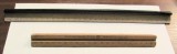 CA - Lot de 2 rigle lemn diferite / Romania comunism / 30 cm &amp; 20 cm