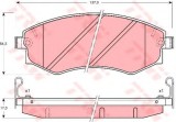 Set placute frana,frana disc HYUNDAI SONATA IV (EF) (1998 - 2005) TRW GDB3169