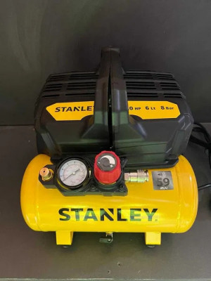 Compresor silentios fara ulei Stanley, tip SILTEK DST 100/8/6 foto