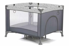 Tarc pentru copii Orlando Safari grey 105x96 Fillikid foto