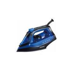 Fier de calcat Rosberg, 1850-2200W, Acoperire ceramica, Auto-curatare, Termostat, Albastru/Negru