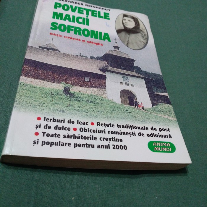 POVETELE MAICII SOFRONIA-ALEXANDER REINHARDT