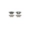 Placute frana CITROEN C4 Picasso II ABE C1P053ABE
