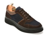 Pantofi sport LE COLONEL maro, 64845, din piele intoarsa