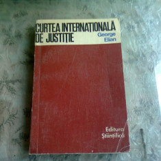 CURTEA INTERNATIONALA DE JUSTITIE - GEORGE ELIAN