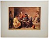 Art print din 1903 DAVID TENIERS - Taverna Fermierului_scoala flamanda sec. XVII