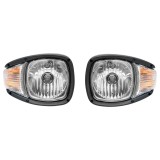 Set lampi tip far cu semnalizare dreapta/stanga 12V HR-A-016B Breckner Germany, 230x160x197 mm, plastic, prindere M10, 1320g, compatibil CAT