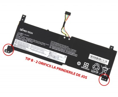 Baterie LenovoIdeaPad 3-14ITL6-82H700XNSB 36.7Wh Tip B, L20C2PF0 36.7Wh Tip B, L20C3PF0 36.7Wh Tip B, L20L2PF0 foto
