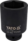 Schlagschraubernuss, 3/4 Zoll Nuss 46mm, Cr-Mo, Sechskant