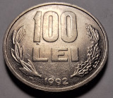 Moneda 100 lei 1992 (#3) cifra 9 scurtă