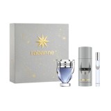 Rabanne Invictus - Set Cadou ( Apa de Toaleta 50 ml + Apa de Toaleta 10 ml + Deodorant 150 ml ), Barbati