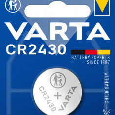 Baterie buton litiu CR2430 3V 280mAh Varta