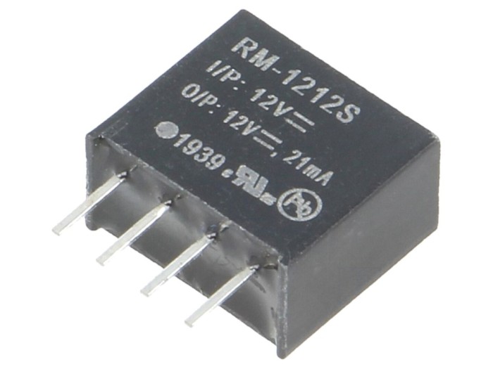 Convertor DC/DC 12V 0,25W