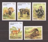 Benin 1995 - Mamifere, MNH, Nestampilat