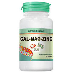 Calciu + Magneziu + Zinc Cosmo Pharm 30 tablete