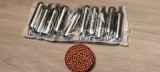 1.000 bile otel aurii 4.5 mm 0.35 gr pt. pistoale tir aer comprimat +10 CASPULE