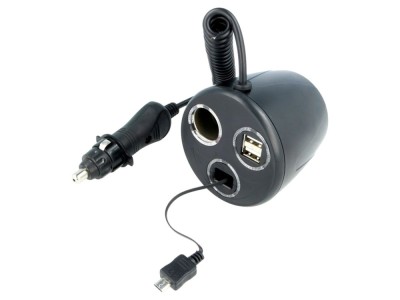 Cablu splitter brichetă auto 10A 7-12VDC foto