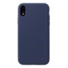Husa protectie compatibila cu apple iphone xr liquid silicone case albastru inchis, Flippy