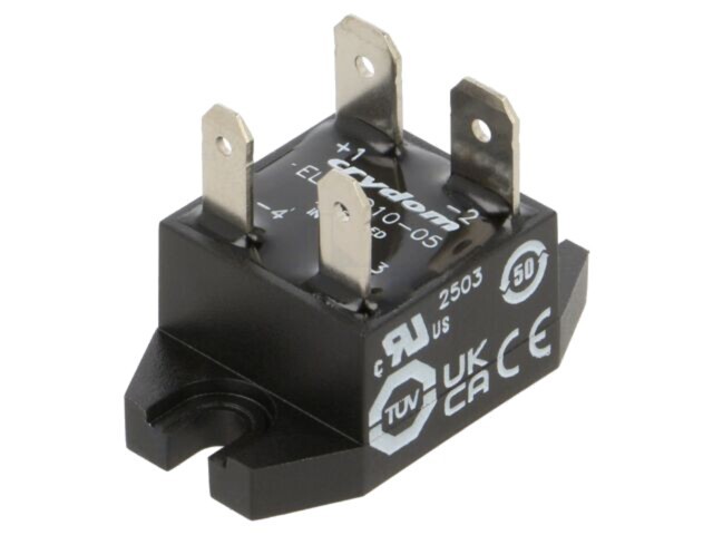Releu semiconductor SENSATA CRYDOM EL DC 4-8V 10A 3-100V DC pe panou