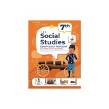 7th Grade Social Studies: Daily Practice Workbook 20 Weeks of Fun Activities History Government Geography Economics + Video Explanations for Eac