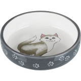 Trixie Castron din ceramică pentru pisici - pisici/laboratoare, 0,3 l/&oslash; 15 cm