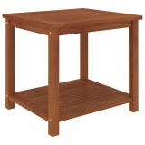 VidaXL Masă laterală, 45x45x45 cm, lemn solid de salc&acirc;m