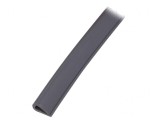Ecran PVC Gri 10m x 13mm