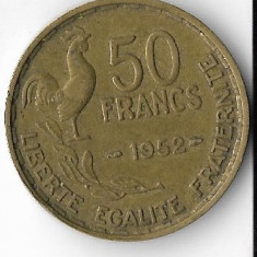 Moneda 50 francs 1952 - Franta