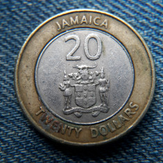 2r - 20 Dollars 2000 Jamaica / Primul an / dolari