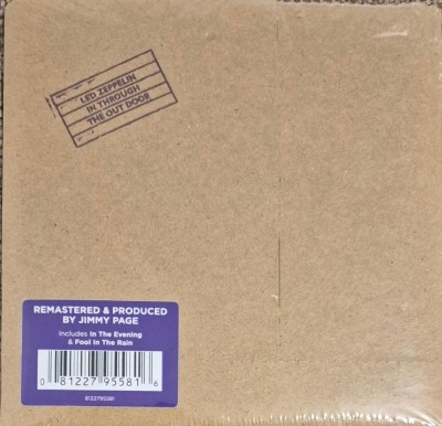 cd led zeppelin in through the out door digipack foto