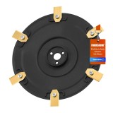 Cumpara ieftin Disc de taiere robot de tuns gazon FourShow, 6 lame titan, compatibil Husqvarna G2, Gardena R160, 190mm