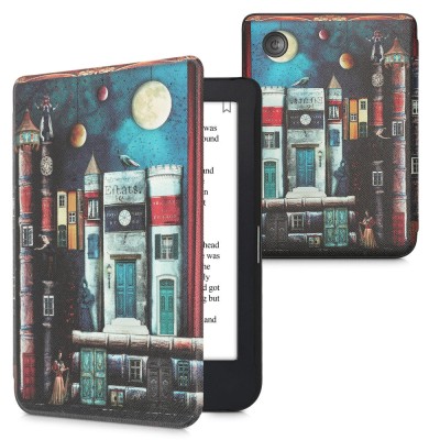 Husa kwmobile pentru Kobo Clara 2E, Piele ecologica, Multicolor, 60056.07 foto