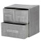 Organizator dulap tip lada cu 3 sertare, Sersimo, gri Household NewTrend