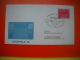 HOPCT PLIC S NR 559 AEROFILA 1972 -FRANKFURT AM M -GERMANIA-AVION / AVIATIE