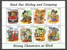 GUYANA 1995 DISNEY DESENE ANIMATE HARD HAT
