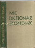 Mic Dictionar Economic - G. A. Kozlov, S. P. Pervusin, Editura Politica, 1959, 386 pagini