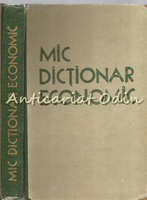 Mic Dictionar Economic - G. A. Kozlov, S. P. Pervusin foto