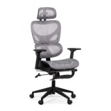 Cumpara ieftin Scaun ergonomic multifunctional SYYT 9508, mesh, suport lombar, tetiera, spatar si brate reglabile, suport picioare, 120 kg