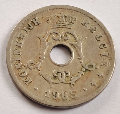 Belgia , 10 Centimes 1905 foto