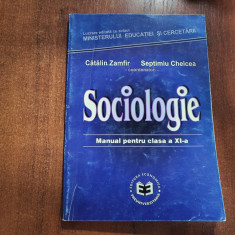 Sociologie.Manual pentru clasa a XI a de Catalin Zamfir,Septimiu Chelcea