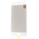 Geam Sticla OCA + Rama + Polarizator iPhone 8 Alb - Inlocuire Display
