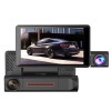 Camera Auto Tripla Full HD 1080p, 3 Lentile, Unghi 170°, Display 4", IPS, Camera Marsarier, Card 32GB