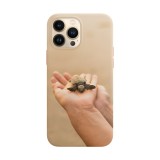 Husa compatibila cu Apple iPhone 14 Pro model Baby sea turtle, Silicon, TPU, Viceversa, Transparent, Carcasa