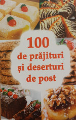 100 de prajituri si deserturi de post foto