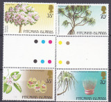 DB1 Ins. Pitcairn 1983 4 v. MNH Flora Copaci, Nestampilat