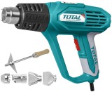 Feon industrial TOTAL 2000W cu 4 duze si racleta pentru aer cald