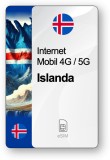 ESIM Internet Islanda, valabil 7 zile, trafic 1 GB, Standard