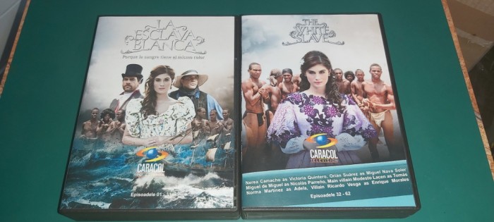 Sclava albă - La Esclava Blanca - serial 20 dvd - subtitrat in romana